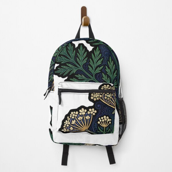 Item preview, Gothic Hemlock Sprig - Herbal Apothecary Emblem designed and sold by IllumeInk.