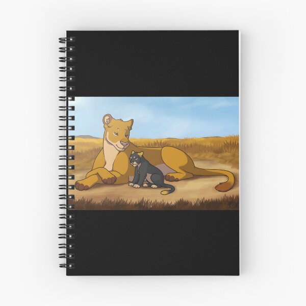 Item preview, Lioness and Cub in the Savanna designed and sold by PeaceTypo.