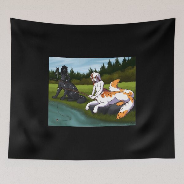 Item preview, Fantasy Fishing Friends designed and sold by PeaceTypo.
