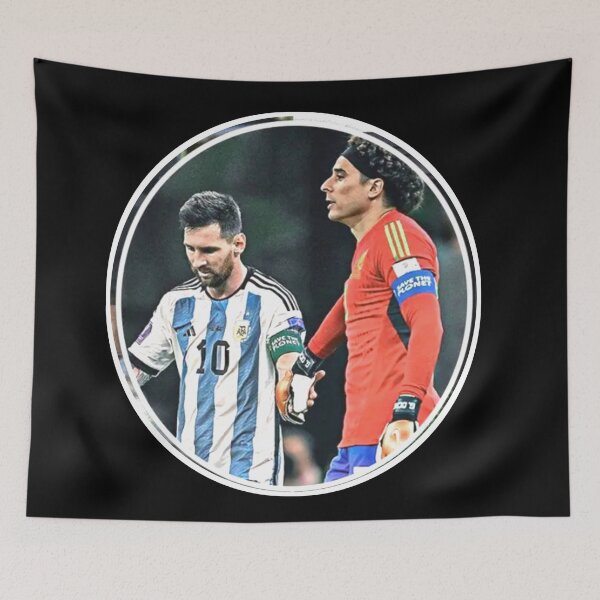 Item preview, Lionel Messi Argentina Football Legend Goalkeeper Moment designed and sold by ExploreAura Studio.