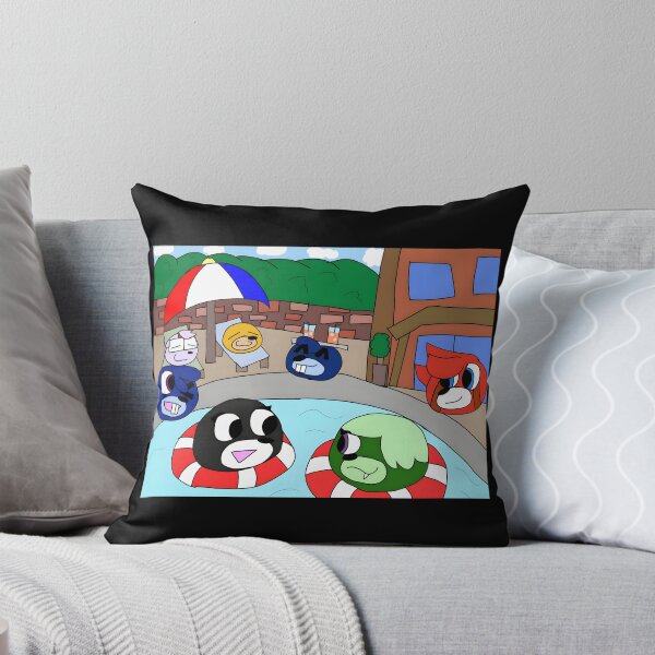 Item preview, Funny Pool Party Characters designed and sold by elijbclaude.