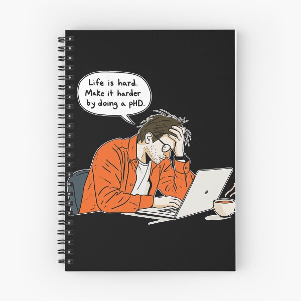 Item preview, Life Is Hard. Make It Harder By Doing A PhD Humor Academics 2 designed and sold by sunset-capturer.
