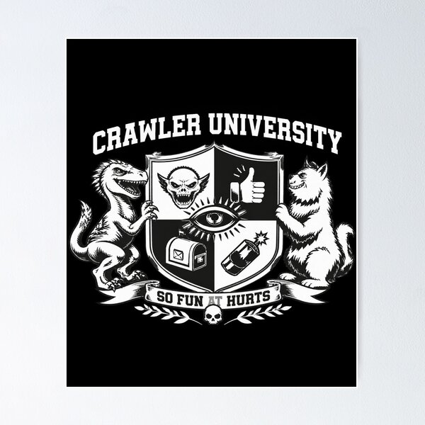 Item preview, Crawler University  designed and sold by marlo-quade.