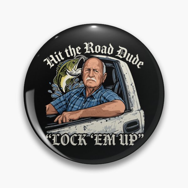 Item preview, Hit The Road Dude Lock Em Up designed and sold by kawaiibloomshop.