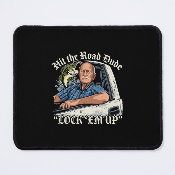 Item preview, Hit The Road Dude Lock Em Up designed and sold by kawaiibloomshop.