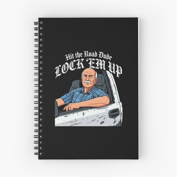 Item preview, Hit The Road Dude Lock Em Up designed and sold by kawaiibloomshop.