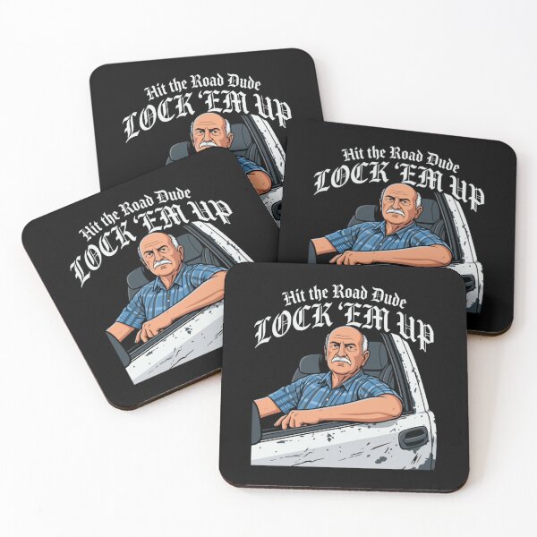 Item preview, Hit The Road Dude Lock Em Up designed and sold by kawaiibloomshop.