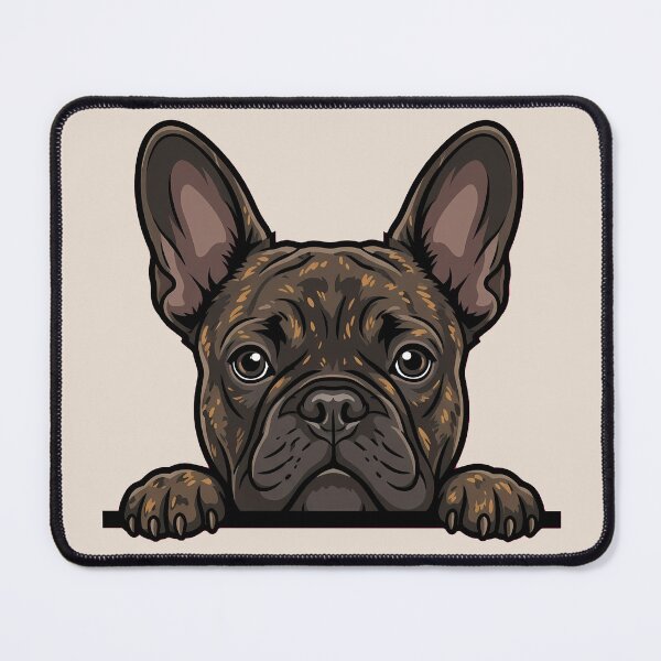 Item preview, French Bulldog Peeking Cute Frenchie Dog Lover designed and sold by dudelinart.