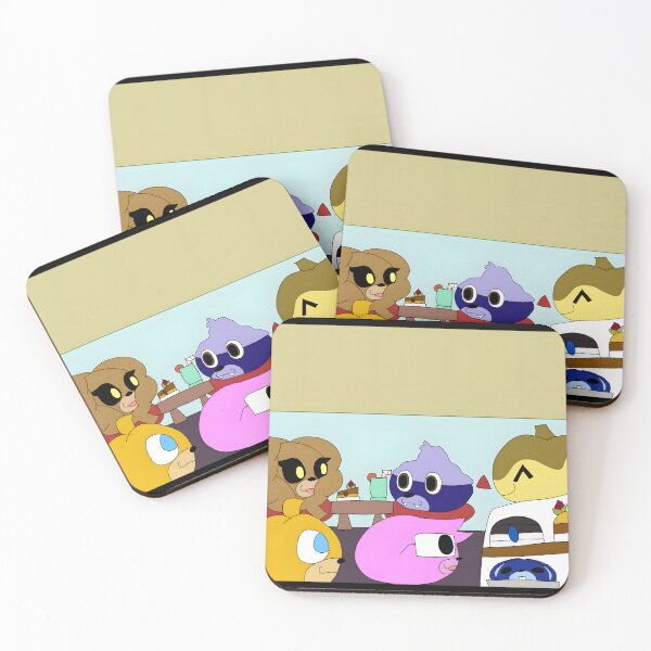 Item preview, Cute Cartoon Food Characters Gathering designed and sold by elijbclaude.