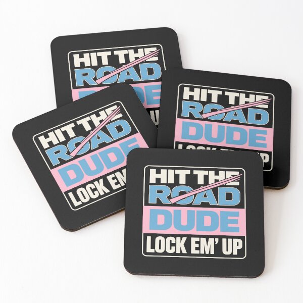 Item preview, Hit the road dude lock em up designed and sold by kawaiibloomshop.