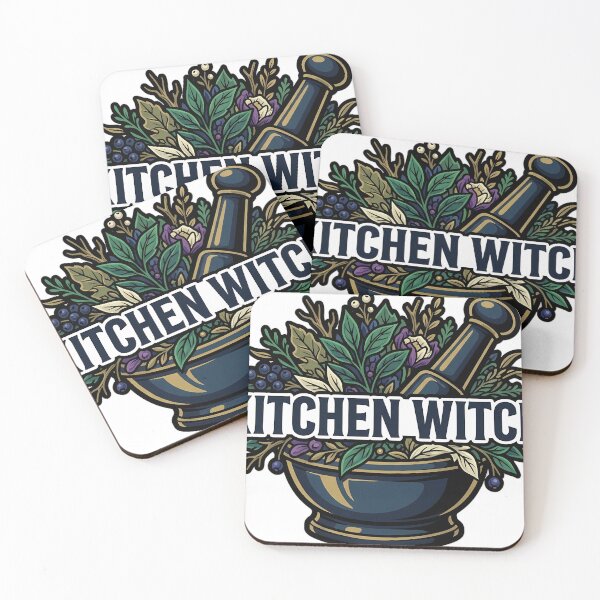 Item preview, Gothic Mortar and Pestle - Kitchen Witch Apothecary Emblem designed and sold by IllumeInk.
