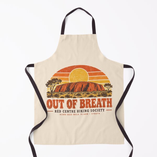 Item preview, Out Of Breath Red Centre Hiking Society Uluru designed and sold by Yellowriversss.