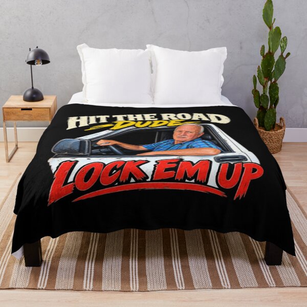 Item preview, Hit The Road Dude Lock Em' Up designed and sold by kawaiibloomshop.