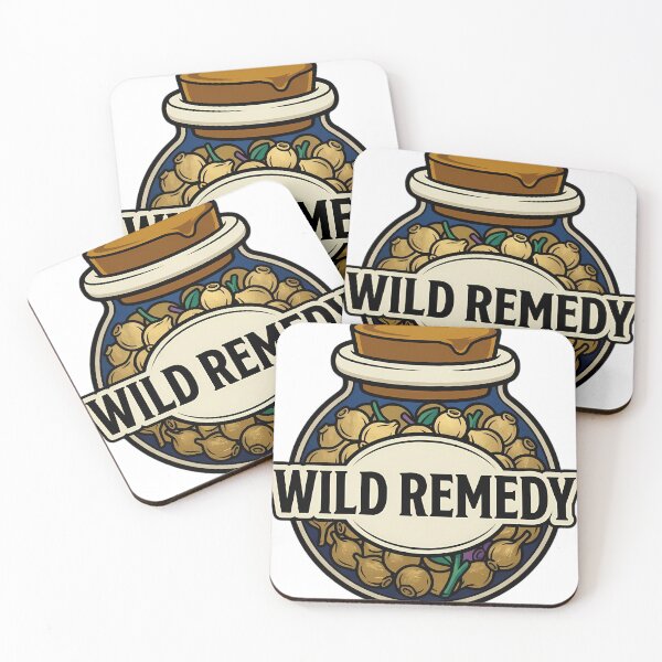 Item preview, Gothic Dried Rosehip Jar - Wild Remedy Emblem designed and sold by IllumeInk.