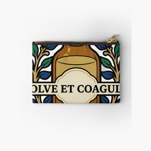 Item preview, Gothic Herbal Tincture Bottle - Solve Et Coagula Emblem designed and sold by IllumeInk.