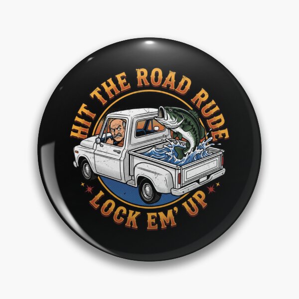 Item preview, Hit The Road Dude Lock Em' Up designed and sold by kawaiibloomshop.