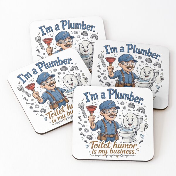 Item preview, Funny Plumber Gift: Toilet Humor Is My Business designed and sold by Quip & Carry.