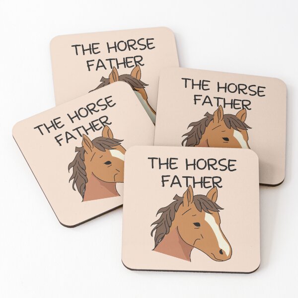 Item preview, The horse father designed and sold by fluffyfamcraft.