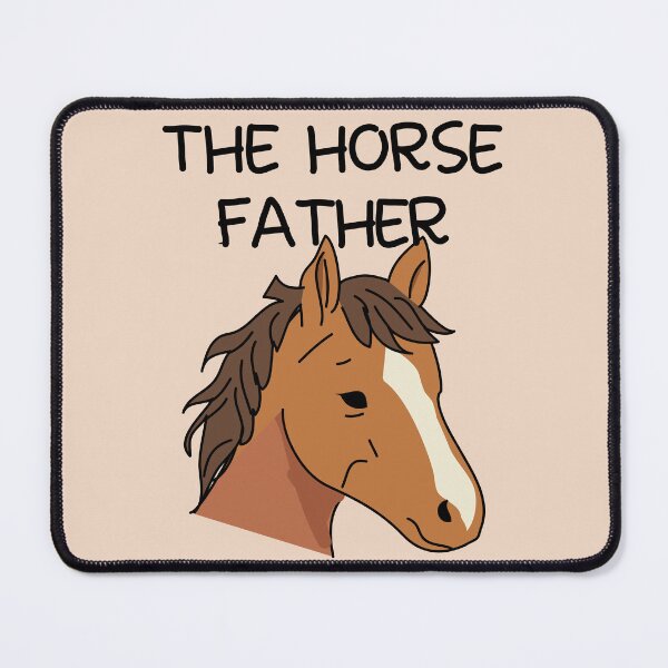 Item preview, The horse father designed and sold by fluffyfamcraft.