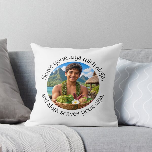 Item preview, Samoa Family Chiasmus Proverb - Serve your aiga with alofa | Island Wisdom Art designed and sold by ShakaLife.org.