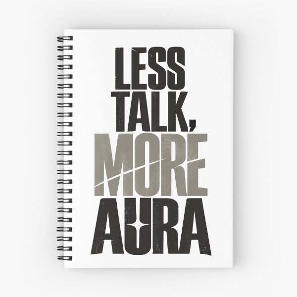 Item preview, Less Talk More Aura Streetwear Quote designed and sold by slestore.