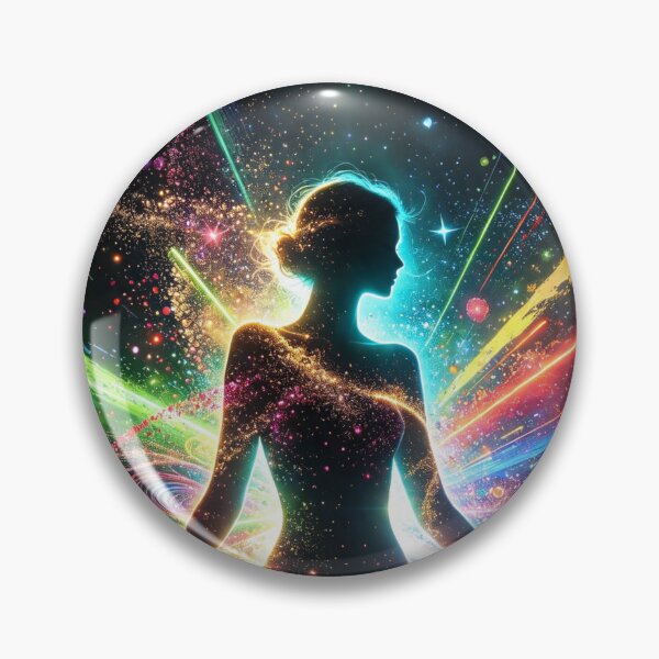 Item preview,  Cosmic Silhouette — Prismatic Light Cascade designed and sold by halibutgoatramb.