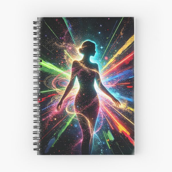 Item preview,  Cosmic Silhouette — Prismatic Light Cascade designed and sold by halibutgoatramb.