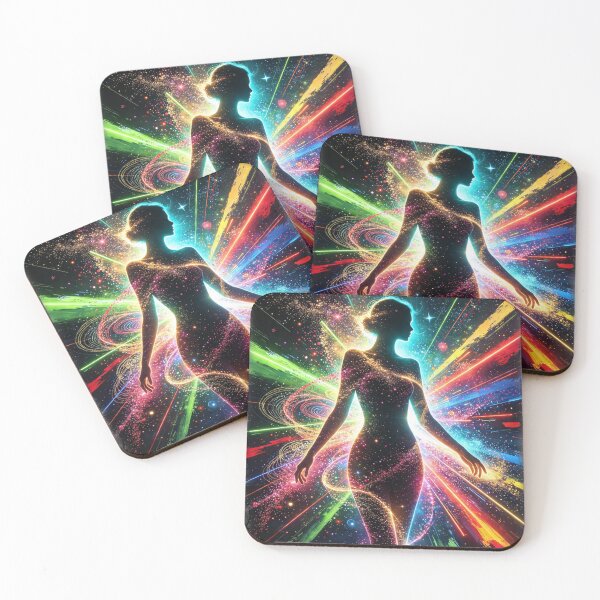 Item preview,  Cosmic Silhouette — Prismatic Light Cascade designed and sold by halibutgoatramb.