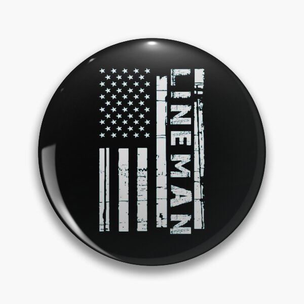Item preview, Distressed Patriotic American Flag Lineman Graphic designed and sold by Jadesrkus4.