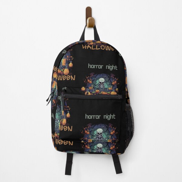 Item preview, Horror Night Halloween Skeleton Pumpkin Feast designed and sold by Jadesrkus4.