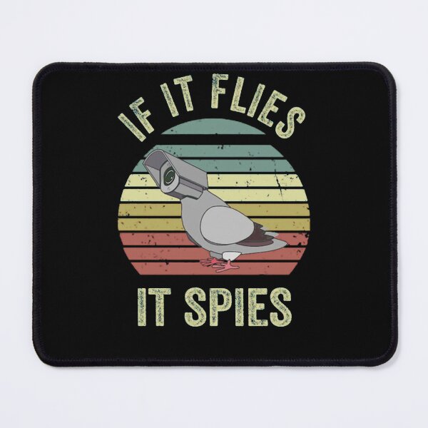 Item preview, If It Flies It Spies Funny Pigeon Camera designed and sold by Jadesrkus4.