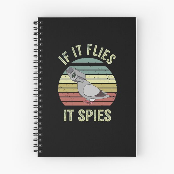 Item preview, If It Flies It Spies Funny Pigeon Camera designed and sold by Jadesrkus4.