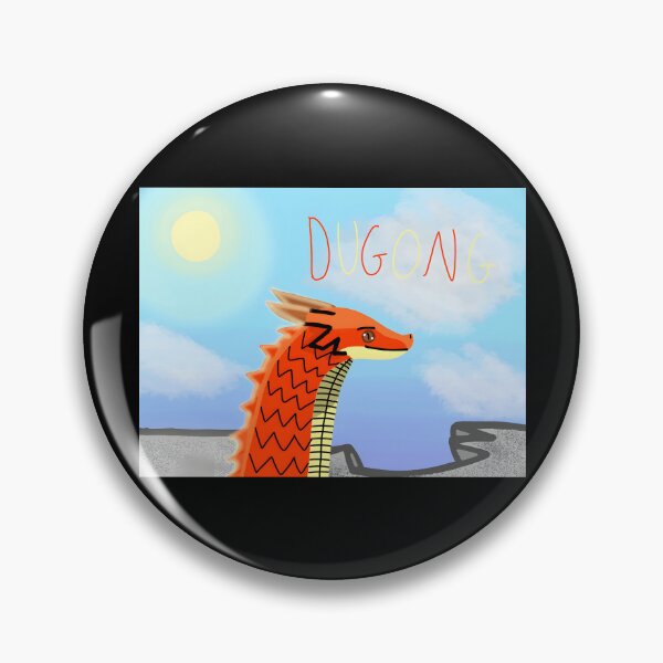 Item preview, Dugong Dragon Illustration designed and sold by elijbclaude.
