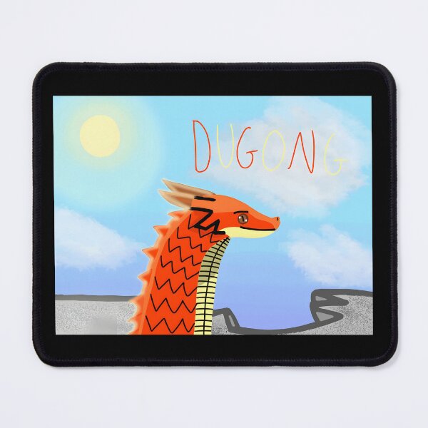 Item preview, Dugong Dragon Illustration designed and sold by elijbclaude.