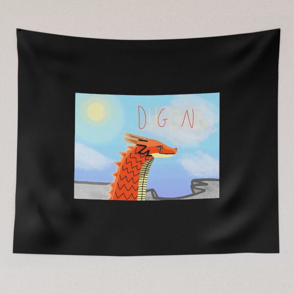 Item preview, Dugong Dragon Illustration designed and sold by elijbclaude.