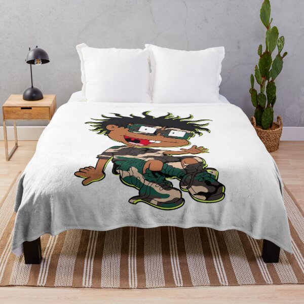 Item preview, 90s Cartoon Boy Military Camo Retro designed and sold by Suzyshackfelt.