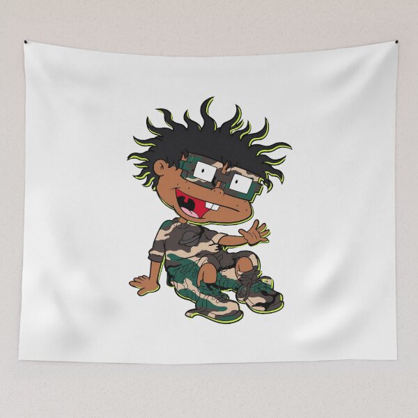 Item preview, 90s Cartoon Boy Military Camo Retro designed and sold by Suzyshackfelt.
