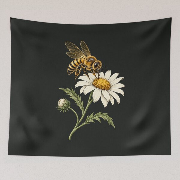 Item preview, Golden Hour in the Garden — Honeybee & Daisy designed and sold by Sanctum Icons.