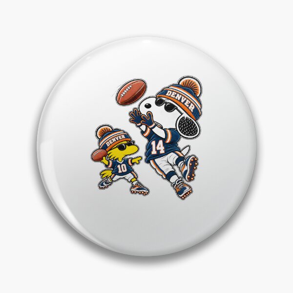 Item preview, Denverr Football Snoopy & Woodstock Catch  designed and sold by LucianaMoraes.