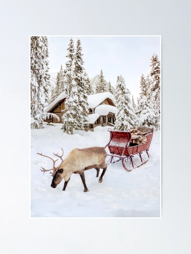 Thumbnail 1 of 3, Poster, Winter Ride designed and sold by galdesign.