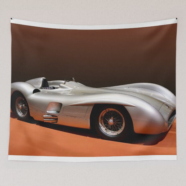 Item preview, 1954 Mercedes-Benz W 196 R Streamliner Silver Arrow Silberpfeil designed and sold by Peter Kraaibeek Art Gallery.