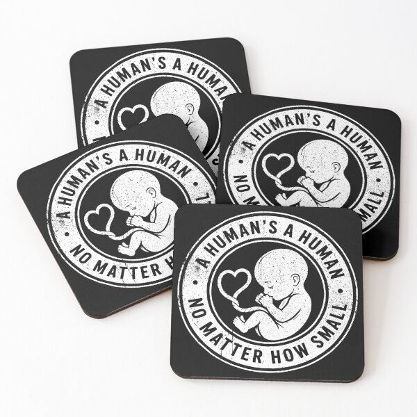Item preview, A Human's A Human - Pro-Life Anti-Abortion Support Gift designed and sold by zerlaemiry.