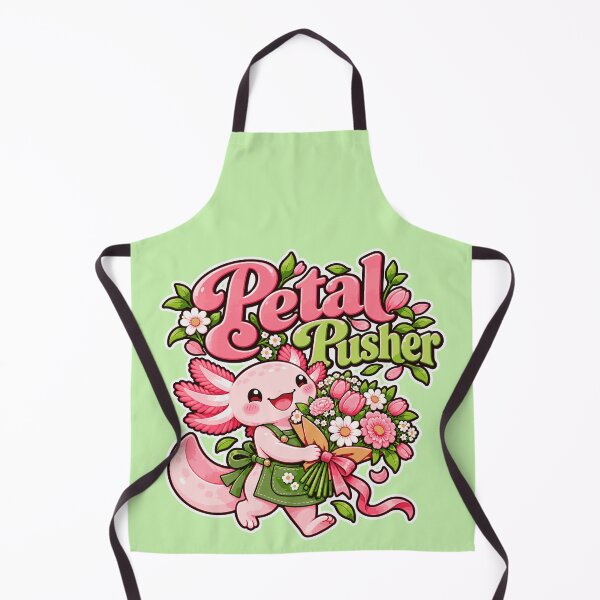 Item preview, Petal Pusher – Cute Axolotl Florist Flower Design designed and sold by HH Design House.