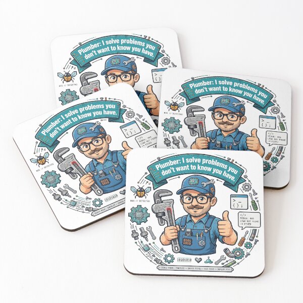 Item preview, Geeky Plumber Gift: Solving Your Hidden Problems designed and sold by Quip & Carry.