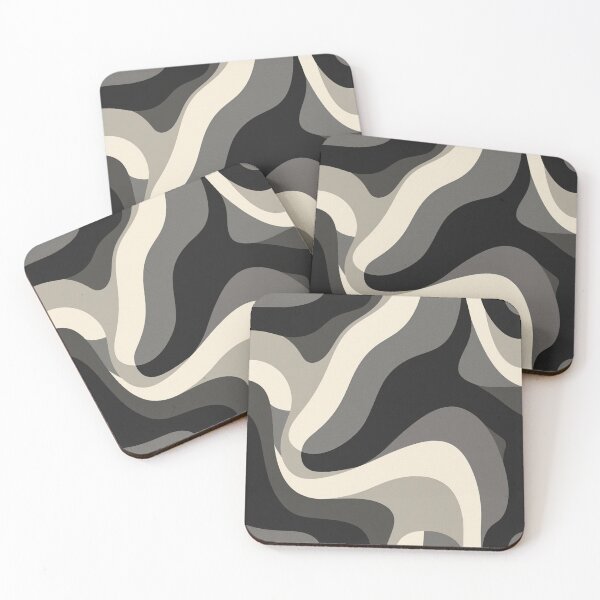 Item preview, Black and White abstract pattern designed and sold by DuliDoodles.