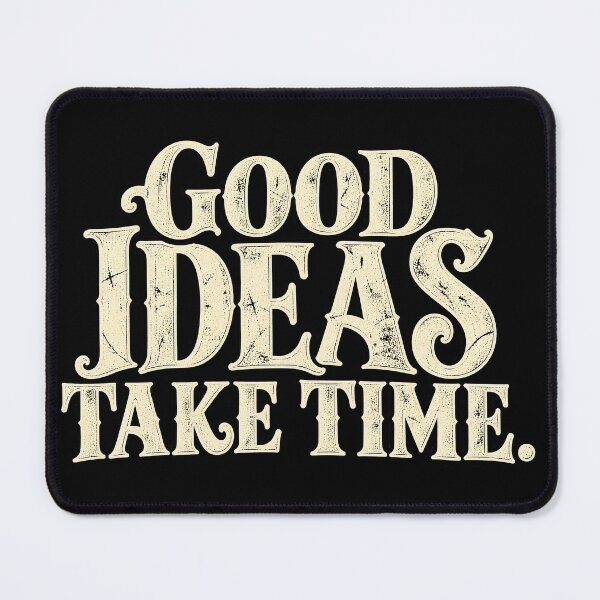 Item preview, Good Things Take Time – Vintage Typography designed and sold by JanChryzostom.