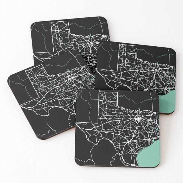 Item preview, Texas Map State TX USA designed and sold by MapsByLeo.