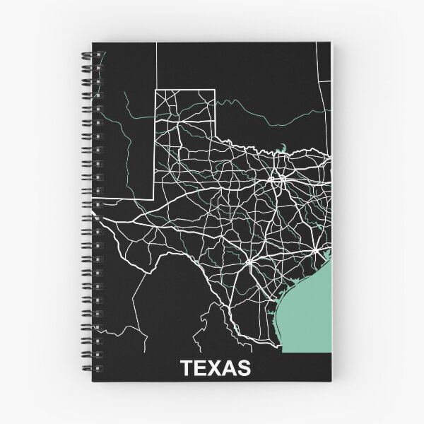 Item preview, Texas Map State TX USA designed and sold by MapsByLeo.