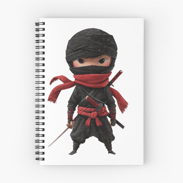 Item preview, Cool Japanese Ninja Kid Cute Illustration designed and sold by sunset-capturer.