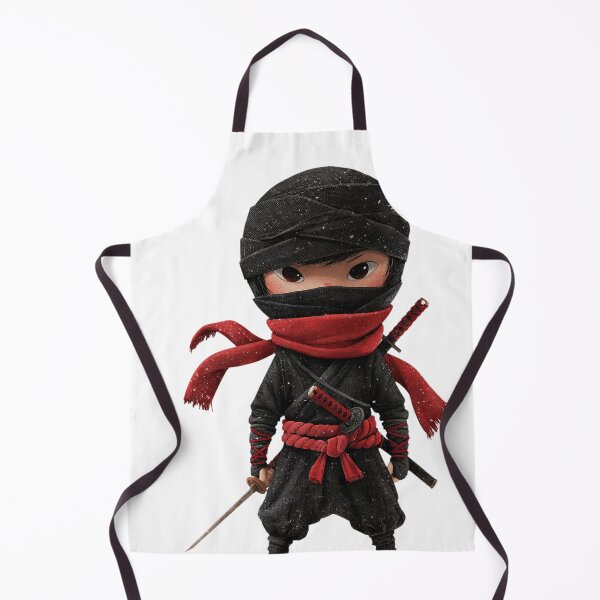 Item preview, Cool Japanese Ninja Kid Cute Illustration designed and sold by sunset-capturer.